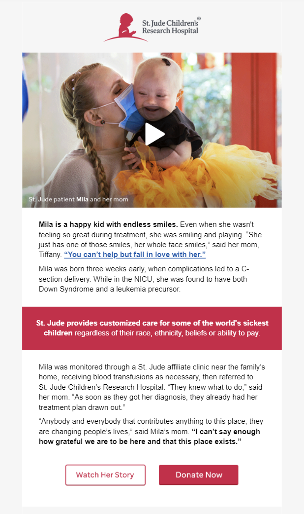 St Jude email